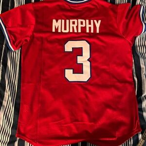 Dale Murphy Atlanta Braves Jersey. Stitched lettering. Never worn.